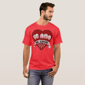 Te Amo Mi Amor Feliz Dia de San Valentin Spaans T-shirt (Voorkant volledig)