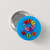 Te amo papá ronde button 3,2 cm (Voorkant /achterkant)