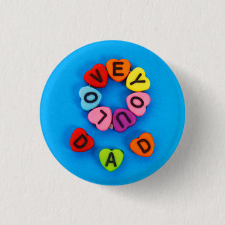 Te amo papá ronde button 3,2 cm