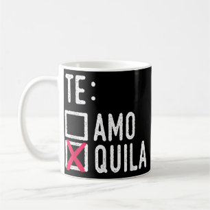 Te Amo Quila Tequila Liquor Shot Alcohol Party Koffiemok