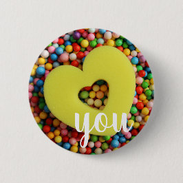 Te amo ronde button 5,7 cm
