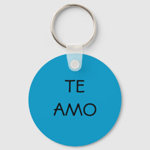TE AMO - sleutelhanger