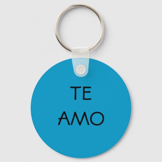 TE AMO - SLEUTELHANGER (Voorkant)