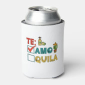 Te Amo Tequila Cinco de Mayo Grappig Blikjeskoeler (Blikje Voorkant)