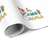 Te Amo Tequila Cinco de Mayo Grappig Cadeaupapier (Rol Hoek)