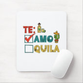 Te Amo Tequila Cinco de Mayo Grappig Muismat (Met muis)