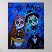 TE AMO WEDDING COUPLE POSTER (Voorkant)