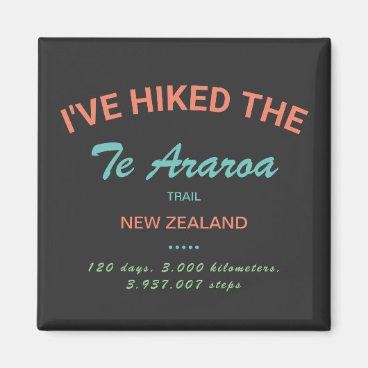 Te Araroa Trail - Magneet (Voorkant)