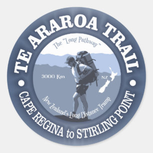 Te Araroa Trail Ronde Sticker