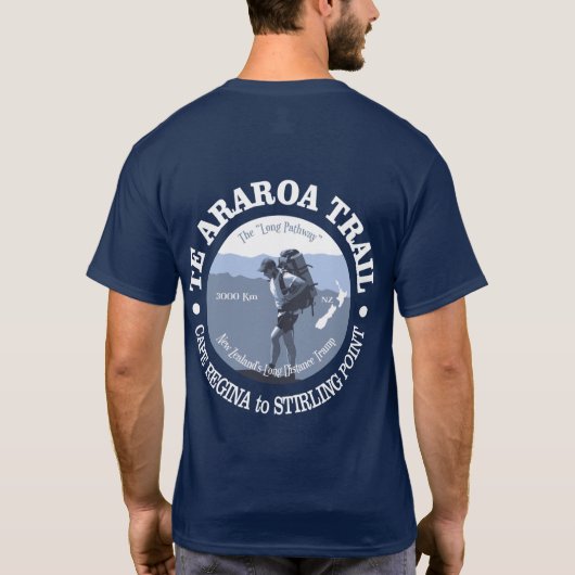 Te Araroa Trail T-shirt (Achterkant)
