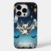 Te Batty To Handle: Gepersonaliseerde Halloween Ba Case-Mate iPhone Case (Achterkant)