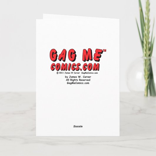 "Te bekabeld" Bedankkaart (Achterkant)