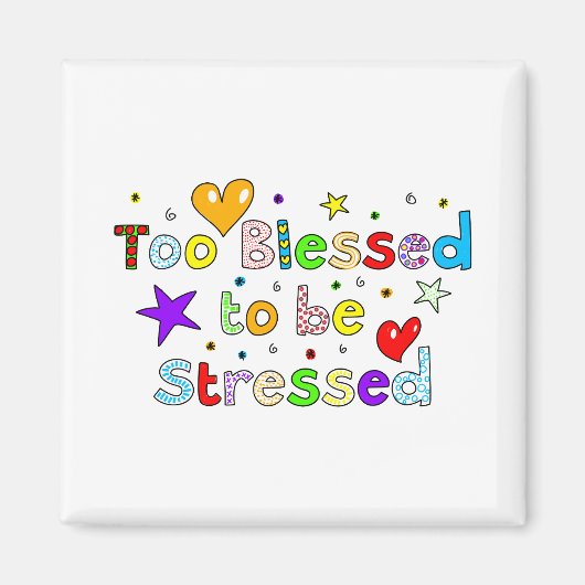 Te bekneld om te worden gedrukt magneet (Voorkant)