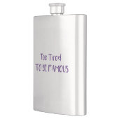 Te beroemd om beroemd te zijn flacon (Links)