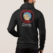 Te bespaard op varkensteam hoodie (Achterkant)