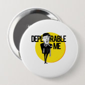 Te betreuren: Anti-Trump 2016 Ronde Button 4,0 Cm (Voorkant /achterkant)