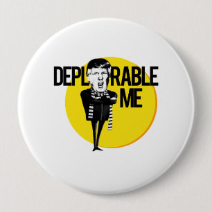 Te betreuren: Anti-Trump 2016 Ronde Button 4,0 Cm