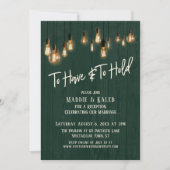 Te Bezitten en Te Koesteren Donkergroen Hout Ediso Kaart (Voorkant)