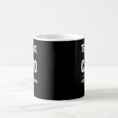 Te Calmas op de Calmo Funny Speaker Gift Koffiemok (Center)