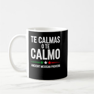 Te Calmas op de Calmo Funny Speaker Gift Koffiemok