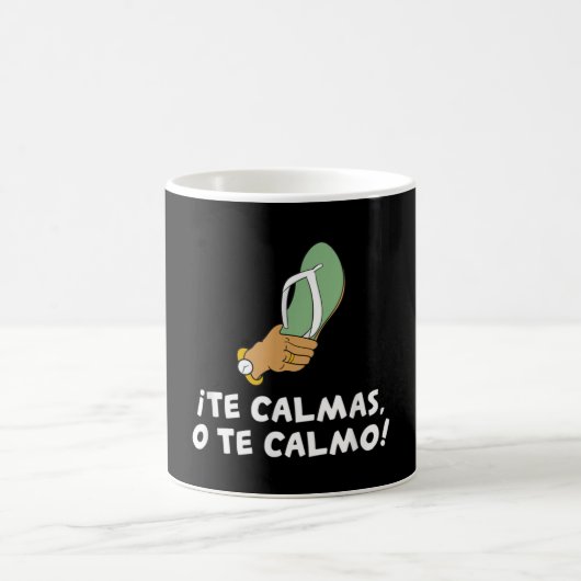 Te Calmas op te Calmo Hispanic Spaans Koffiemok (Center)
