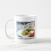 Te Complexe Koolhydraten Grappige Cadeaus & T-shir Koffiemok (Links)