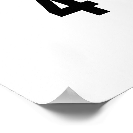 Te Coo 4 Skool Funny Cool Pigeon Pun Poster (Hoek)