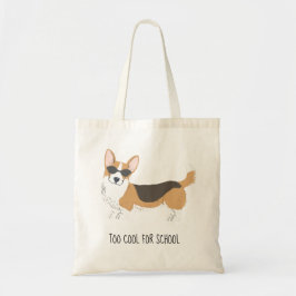Te cool Corgi Tote Bag