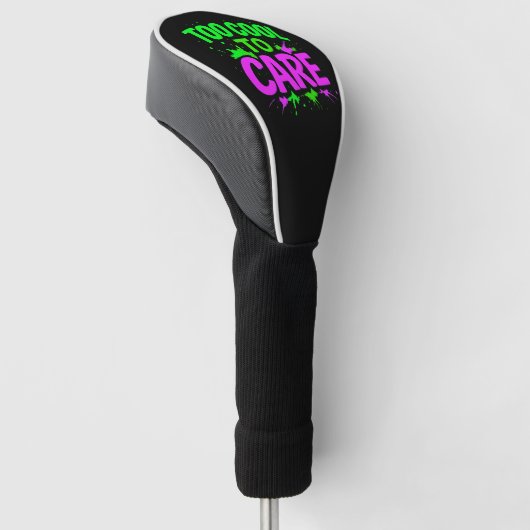Te cool om grappig cadeau te geven golfheadcover (Schuin)