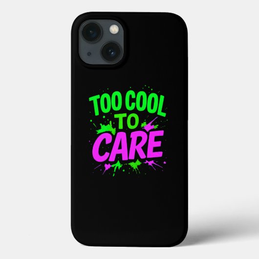 Te cool om stijlvolle beschermings Hoesje-mate iPh Case-Mate iPhone Case (Achterkant)