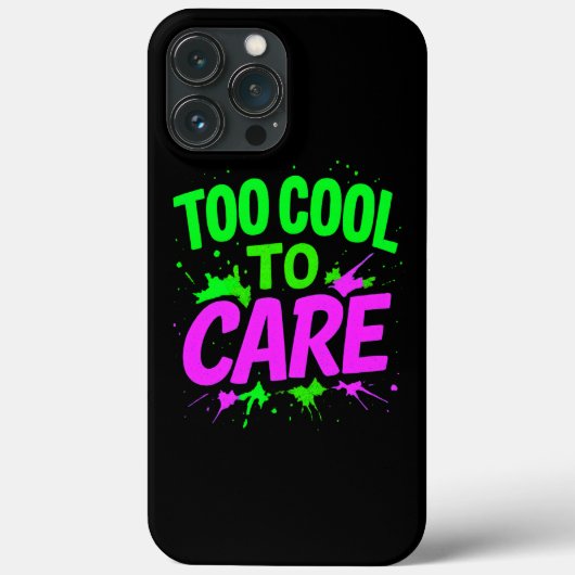 Te cool om stijlvolle beschermings Hoesje-mate iPh Case-Mate iPhone Case (Achterkant)
