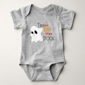 Te cool om te schrikken | Halloween Baby Bodysuit (Voorkant)