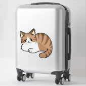 Te cool om te verzorgen, te lui om te bewegen - Re Sticker (Koffer)