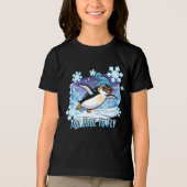 Te cool om te vliegen Tri-Blend shirt (Voorkant)