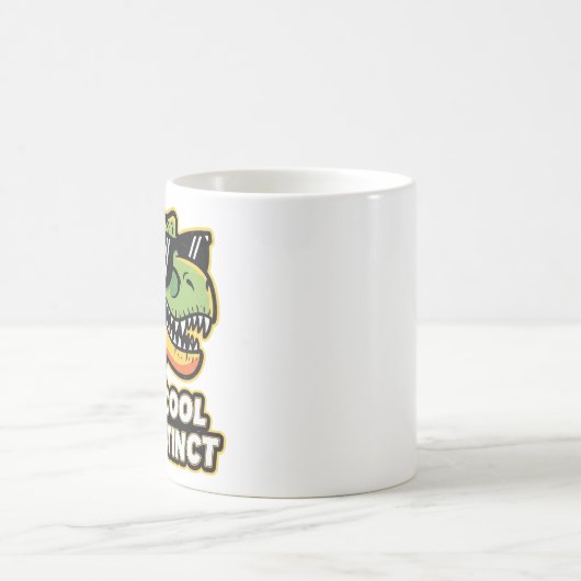 Te cool om uit te sterven koffiemok (Center)