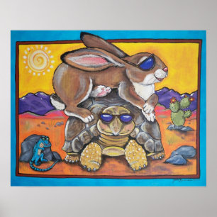 'Te cool' Poster voor de huiskamer, Kinderen!