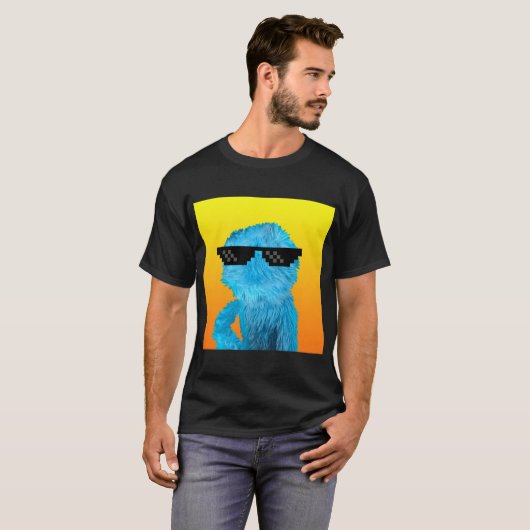 "Te cool" T-shirt (Voorkant volledig)