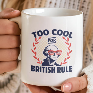 Te cool voor Britse regel Koffiemok
