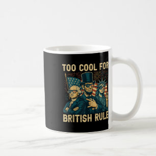 Te cool voor de Britse overheersing George-Washing Koffiemok