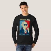 Te cool voor de Britse regering George Washington  T-shirt (Voorkant volledig)
