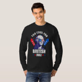 Te cool voor de Britse regering George Washington T-shirt (Voorkant volledig)