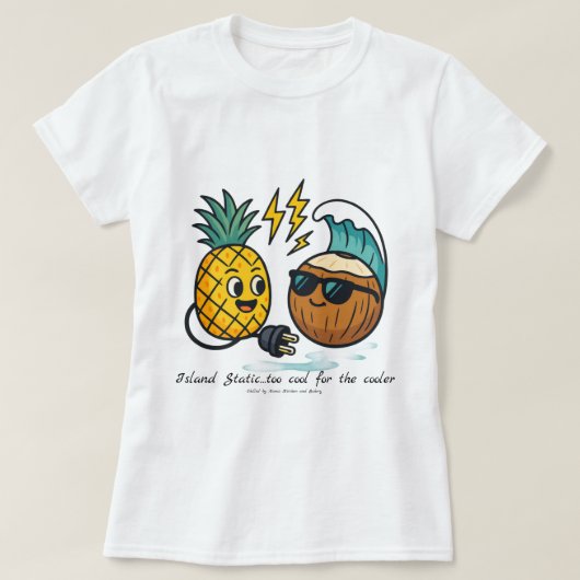Te cool voor het coolere T-shirt (Design voorkant)