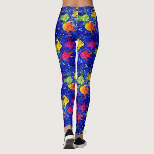 Te cool voor School Fish Leggings (Achterkant)