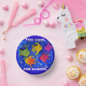 TE COOL VOOR SCHOOL PAPIEREN KOM (Feest)