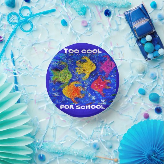 TE COOL VOOR SCHOOL PAPIEREN KOM (Feest)