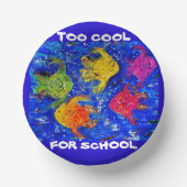 TE COOL VOOR SCHOOL PAPIEREN KOM (Voorkant)