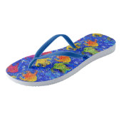 Te cool voor school Teenslippers (Schuin)