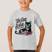 Te cool voor School Trend Kinder T-shirt (Voorkant)