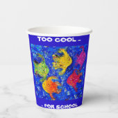 TE COOL VOOR SCHOOLPAPIEREN BEKERS (Achterkant)