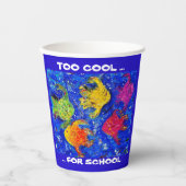 TE COOL VOOR SCHOOLPAPIEREN BEKERS (Voorkant)